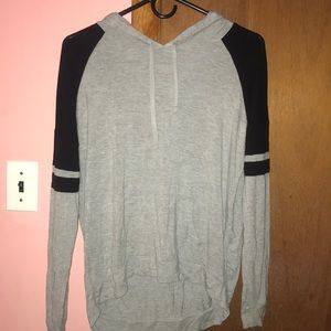 grey hoodie super cute